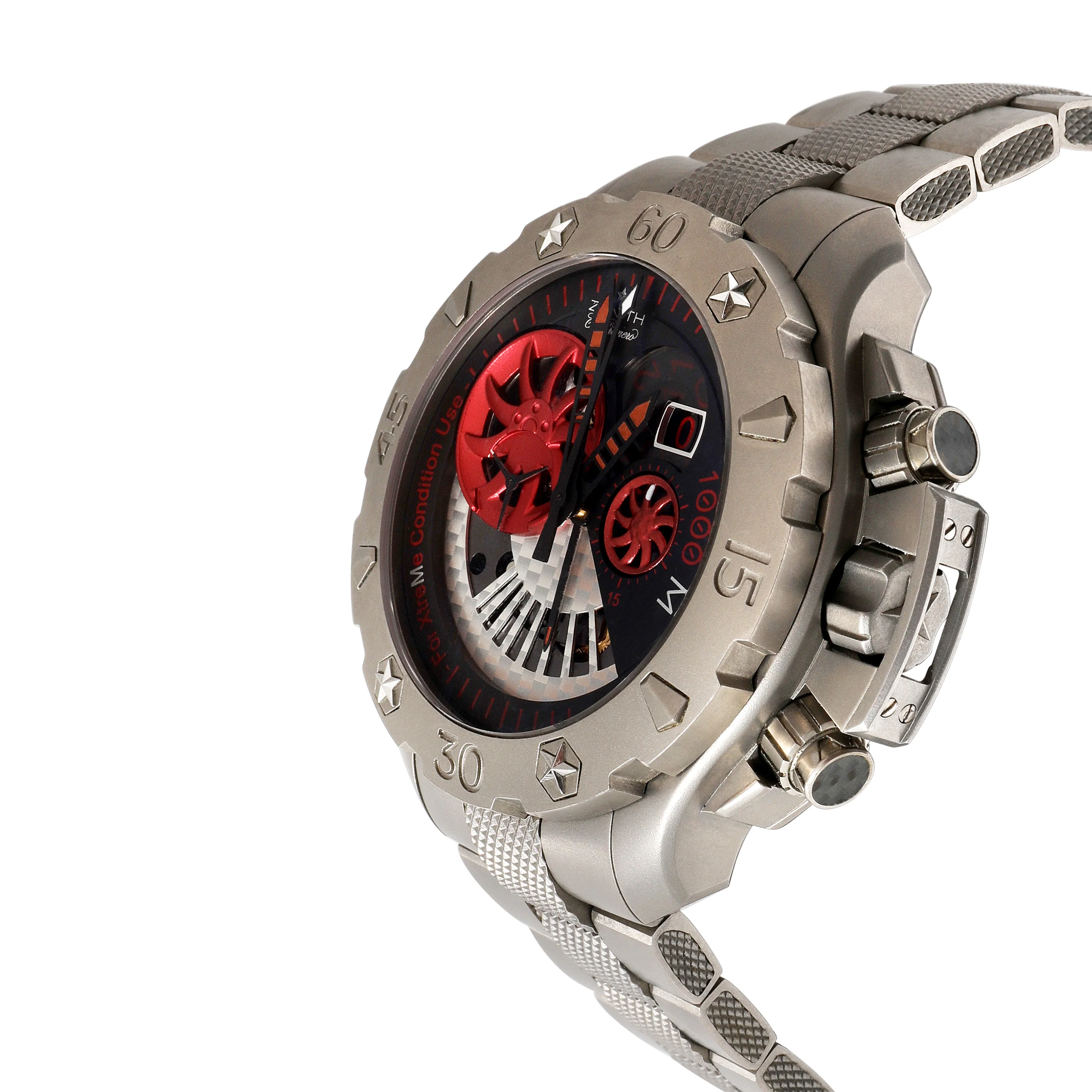 Defy Extreme 95.0527.4039 Mens Watch in Titanium - Image 3