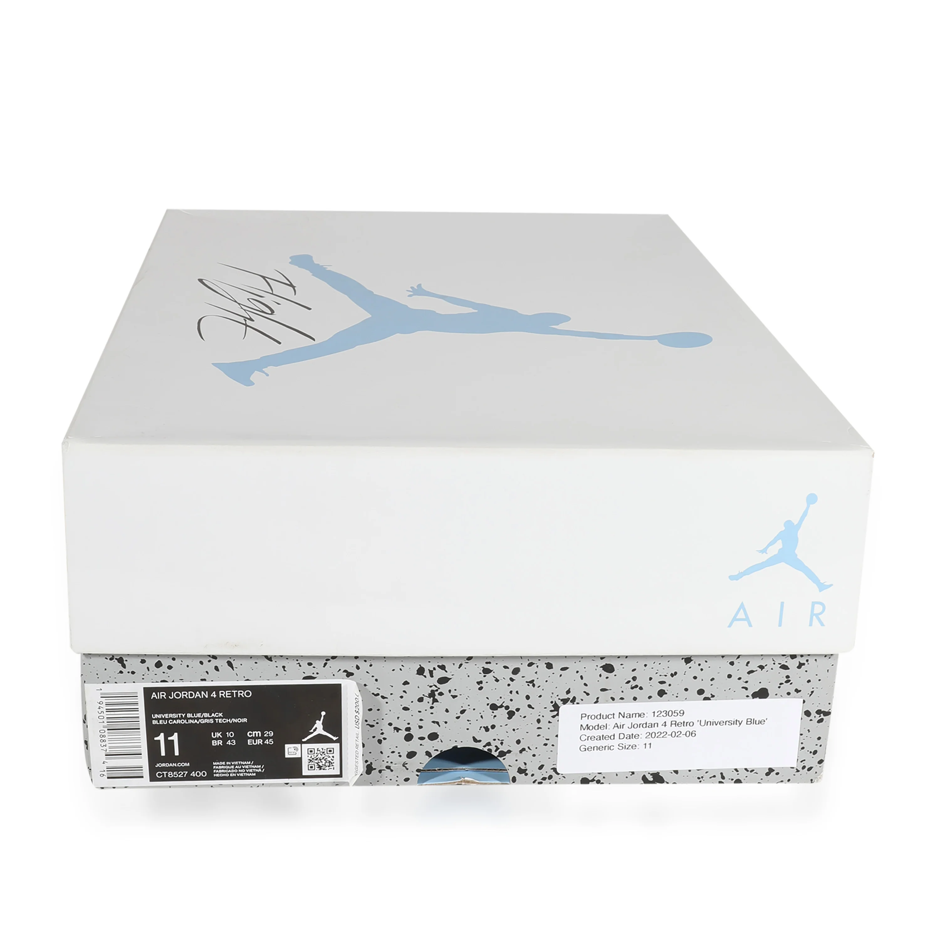 Air Jordan 4 Retro University Blue - Image 5