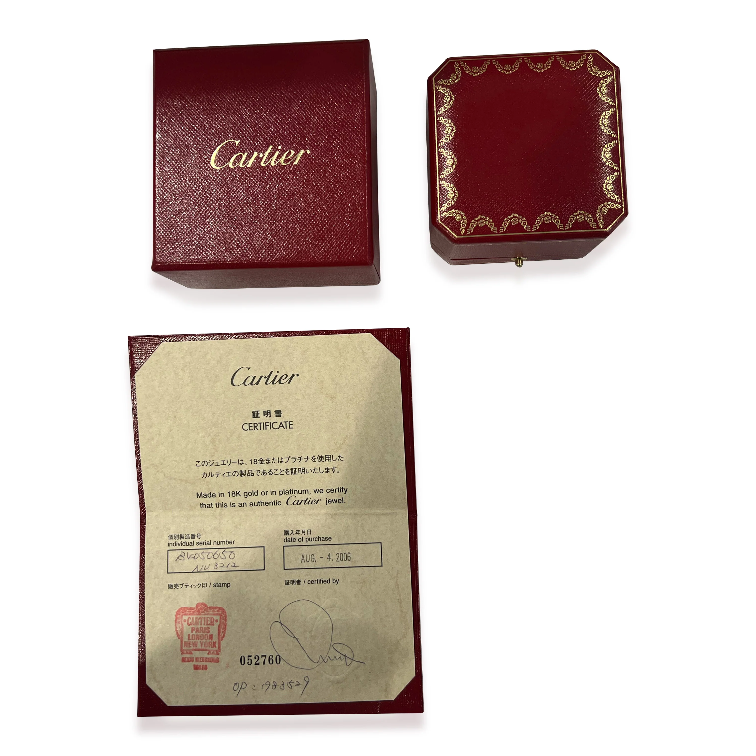 Cartier Love 8 Diamond Wedding Band in 18k White Gold 0.19 CTW - Image 5