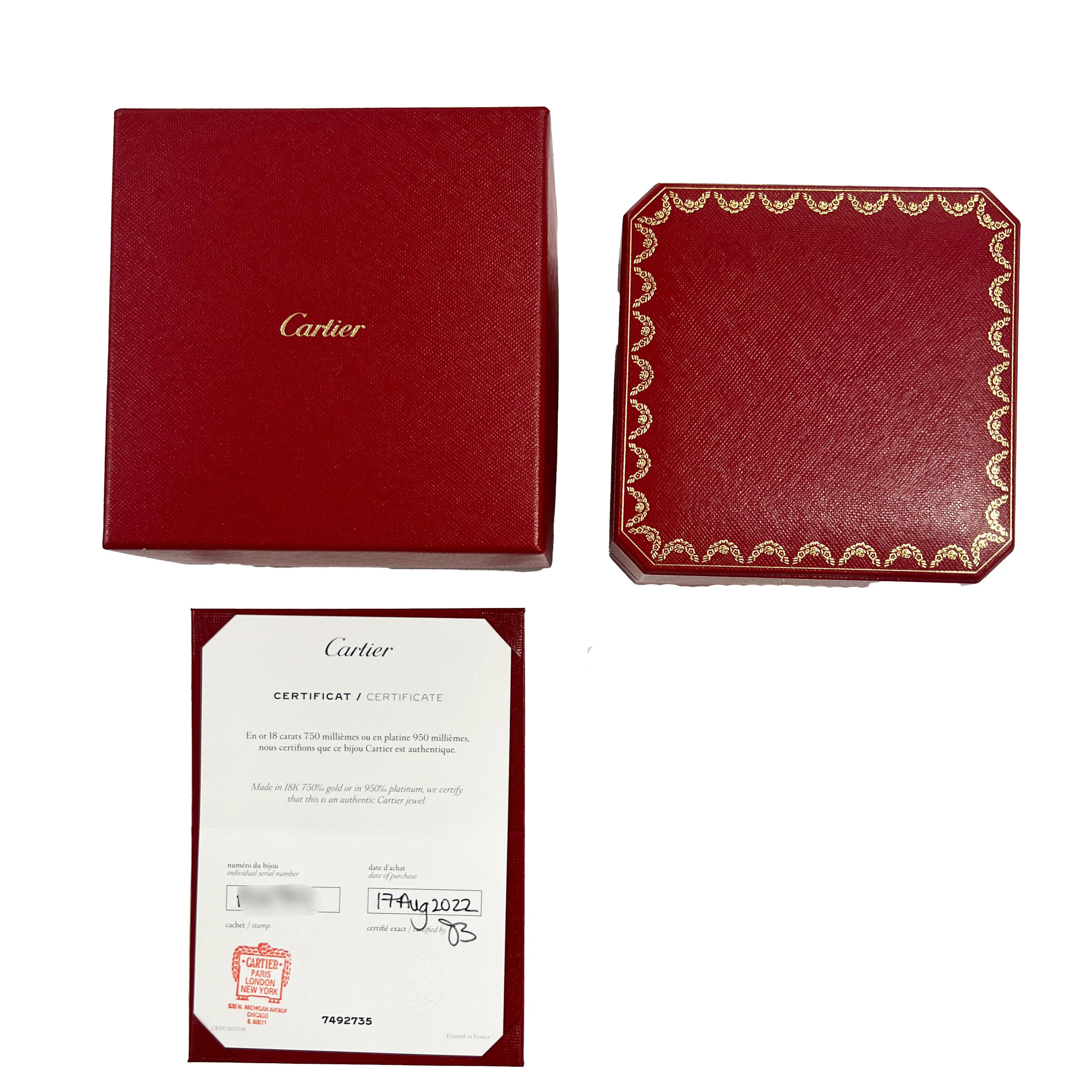 Rose Gold Etincelle de Cartier Bracelet - Image 4
